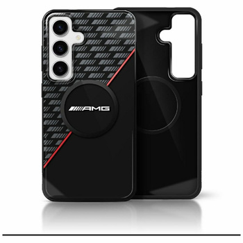 MERCEDES ETUI AMG DOUBLE LAYER DO SAMSUNG GALAXY S25 DO MAGSAFE WYSOKA