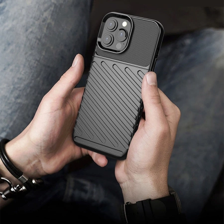 THUNDER CASE ELASTYCZNE ETUI DO IPHONE 13 PRO MAX ZABEZPIECZENIE PANCERNE