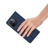Dux Ducis Skin Pro etui do Xiaomi Redmi 11A / Poco C55 / Redmi 12C pokrowiec z klapką portfel na kartę podstawka niebieskie