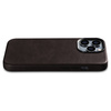 iCarer Oil Wax Premium Leather Case skórzane etui iPhone 14 Pro Max magnetyczne z MagSafe brązowy (WMI14220704-BN)