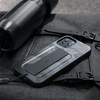 Etui Uniq Heldro na iPhone 12 / iPhone 12 Pro czarny moro/charcoal camo Antimicrobial