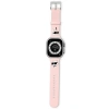 KARL LAGERFELD PASEK DO APPLE WATCH 42/44/45/49MM KARL&CHOUPETTE RUBBER 3D