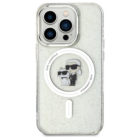 KARL LAGERFELD ETUI HARDCASE KARL&CHOUPETTE DO IPHONE 15 PRO 6.1 DO MAGSAFE