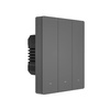 Sonoff inteligentny 3-kanałowy przełącznik ścienny Wi-Fi czarny (M5-3C-80)
