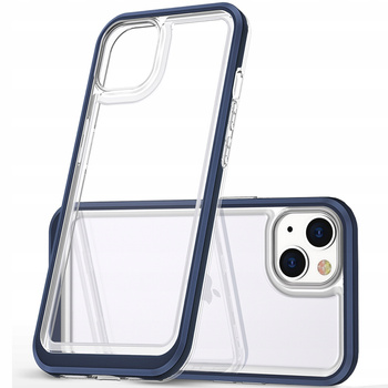 HURTEL ETUI POKROWIEC SILIKONOWY DO IPHONE 14 3IN1 Z RAMKĄ OCHRONNYM