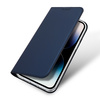 Etui do iPhone 15 Pro pokrowiec z klapką i portfelem Dux Ducis Skin Pro - niebieski