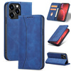 Magnet Fancy Case etui iPhone 14 Pro Max pokrowiec z klapką portfel podstawka niebieskie