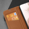 Dux Ducis Skin X2 etui Samsung Galaxy S23+ pokrowiec z klapką portfel podstawka brązowe