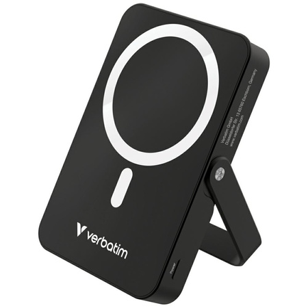 Powerbank Verbatim Charge n Go 10000mAh  z podstawką Magnetic Wireless czarny 32264