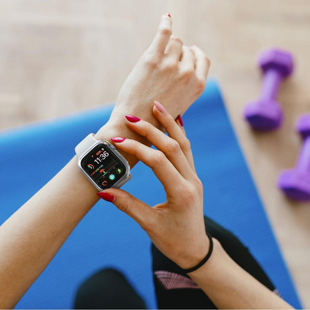 SPIGEN THIN FIT APPLE WATCH 7 / 8 (45 MM) CRYSTAL CLEAR