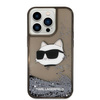 Karl Lagerfeld KLHCP14LLNCHCK iPhone 14 Pro 6,1" czarny/black hardcase Glitter Choupette Head