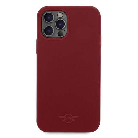 Mini MIHCP12MSLTRE iPhone 12/12 Pro 6,1" czerwony/red hard case Silicone Tone On Tone