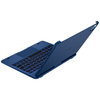 Etui Typecase Flexbook Touch z klawiaturą do iPad Pro 11" 2024/2025 ciemny niebieski