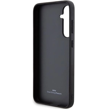 Etui BMW Leather Hot Stamp na Samsung Galaxy S23 FE - czarne