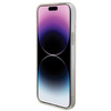 Etui Guess IML Iridescent MagSafe na iPhone 15 Pro - różowe