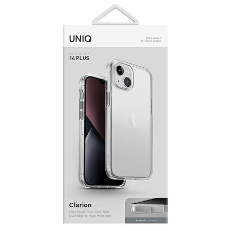 UNIQ ETUI CLARION DO IPHONE 14 PLUS 15 PLUS CASE MAGNETYCZNE PRZEŹROCZYSTE