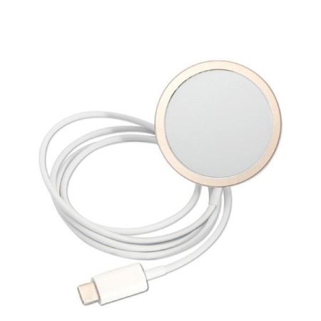 Guess zestaw ładowarka MagSafe + etui do iPhone 14 Plus 6,7" niebieskie 4G Print (GUBPP14MH4EACSB)