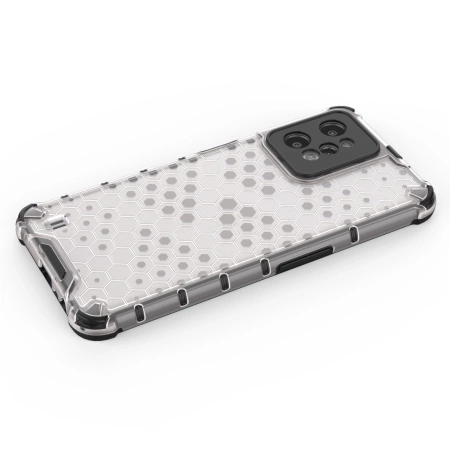 HURTEL ETUI PANCERNE DO REALME C31 HONEYCOMB Z ŻELOWĄ RAMKĄ OCHRONNE