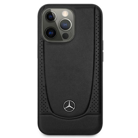 Mercedes MEHCP15XARMBK iPhone 15 Pro Max 6.7" czarny/black hardcase Leather Urban