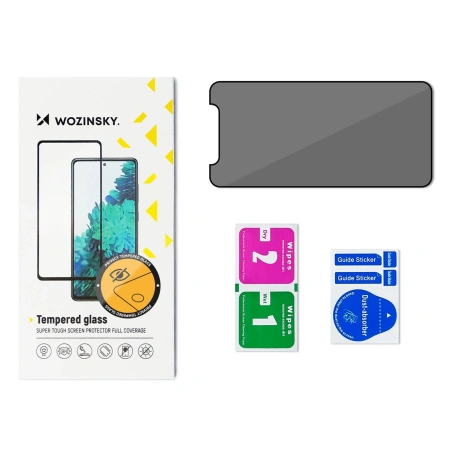 WOZINSKY SZKŁO HARTOWANE PRIVACY DO SAMSUNG GALAXY S22+ Z FILTREM OCHRONNYM