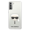 Karl Lagerfeld KLHCS21MKTR S21+ G996 hardcase Transparent Karl`s Head