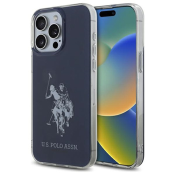 U.S. POLO ASSN. CASE DO IPHONE 15 PRO MAX 6,7 Z LOGO SHINY POŁYSKUJĄCE