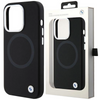 Etui BMW Signature Liquid Silicone MagSafe na iPhone 15 Pro Max - czarne