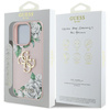 GUESS ETUI POKROWIEC GRAINED ROSES BIG 4G DO IPHONE 16 PRO MAGNETYCZNE