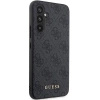 Etui Guess 4G Metal Gold Logo na Samsung Galaxy S23 FE - szare