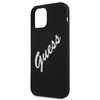Guess GUHCP12SLSVSBW iPhone 12 mini 5,4" czarno biały/black white hardcase Silicone Vintage