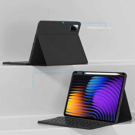 TECH-PROTECT SC PEN + KEYBOARD DO XIAOMI PAD 7 7 PRO ETUI WYSOKIEJ JAKOŚCI