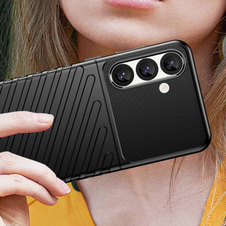 HURTEL THUNDER CASE ETUI DO SAMSUNG GALAXY S25 SILIKONOWY PANCERNY