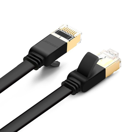 UGREEN KABEL PŁASKI ETHERNET RJ45 CAT 7 STP DO ROUTERA 10M SZYBKA PRĘDKOŚĆ