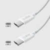 SBS KABEL USB-C DO USB-C 1,5M DO TELEFONÓW Z OPLOCHEM 60W SZYBKIE ŁADOWANIE