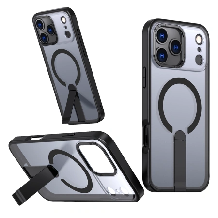 HURTEL ETUI HYBRID ARMOR X DO IPHONE 17 PRO Z PODSTAWKĄ KOMATYBILNE