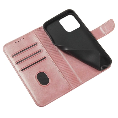 HURTEL ETUI MAGNETYCZNE Z KLAPKĄ DO SAMSUNG GALAXY S24 FE OCHRONNE FUNKCJE