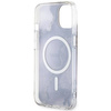 Etui Guess GUHMP14SHTMRSU na iPhone 14 purpurowy/purple hardcase Golden Marble MagSafe