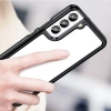 Outer Space Case etui Samsung Galaxy S23+ pokrowiec z elastyczną ramką czarne
