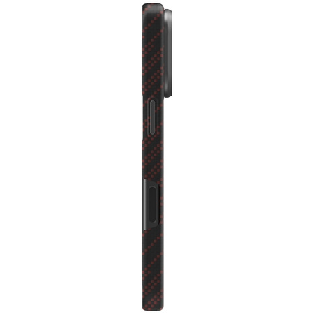Etui UNIQ Keva EDGE do iPhone 17 Pro     Magclick Charging pomarańczowy