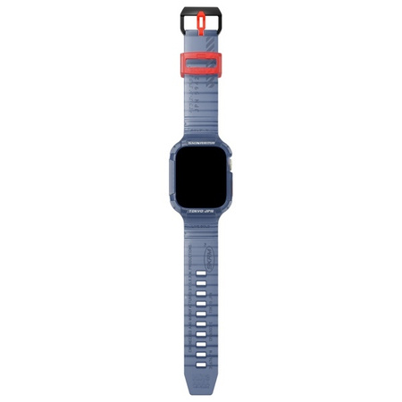 Skinarma pasek+etui Saido 2in1 Apple     Watch 45/44mm ciemno niebieski/dark blue
