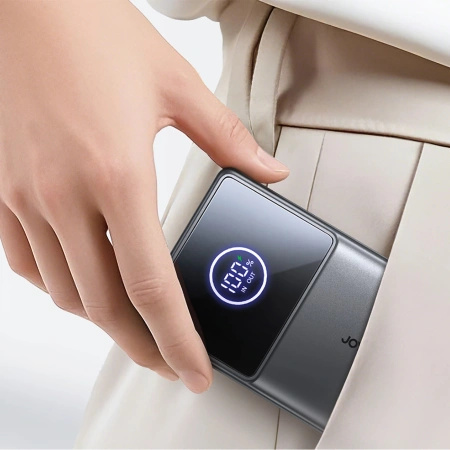 JOYROOM POWERBANK JR-PR1 10000MAH 22,5W Z WBUDEDZONYM KABLEM USB-C