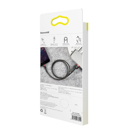BASEUS KABEL DO LIGHTNING USB DO IPHONE IPAD 05M 24A SZYBKIE ŁADOWANIE