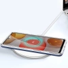 HURTEL ETUI POKROWIEC CLEAR 3IN1 DO SAMSUNG GALAXY A42 5G ŻELOWY Z RAMKĄ