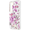 Etui Guess GUHCS23SHCFWST S23 S911 - białe Flower Collection