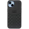Etui Audi Genuine Leather na iPhone 14 - czarne AU-TPUPCIP14-Q8/D1-BK