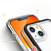 Clear 3in1 etui do iPhone 13 mini żelowy pokrowiec z ramką czarny