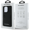 KARL LAGERFELD ETUI CASE DO IPHONE 16 PRO MAX Z METALOWĄ KIESZENIĄ NA KARTY