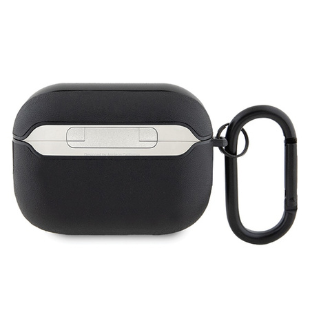 MERCEDES AMG AMAP2SLWK ETUI NA AIRPODS PRO 2 DO APPLE SKÓRZANE Z LOGO BIAŁE