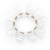 UGREEN WTYCZKA RJ45 8P/8C DO KABLI ETHERNET CAT5 CAT5E 100SZT UTP