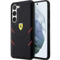 Etui Ferrari FEHCS23MPBAK S23+ S916 - czarne Hot Stamp Lines